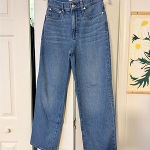 Madewell Women's perfect vintage wide leg Jeans